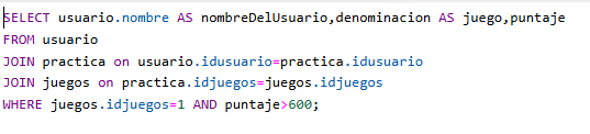Consulta SQL